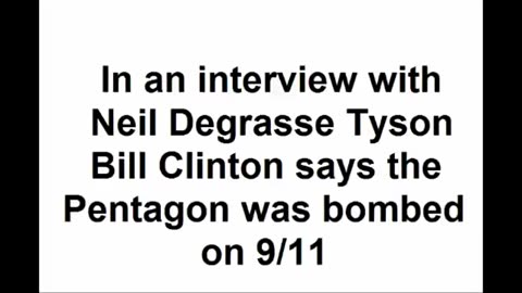 Bill Clinton Admits No Plane Hit the Pentagon on 9⁄11