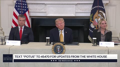 President Trump Makes an Announcement 🏛️ The White House