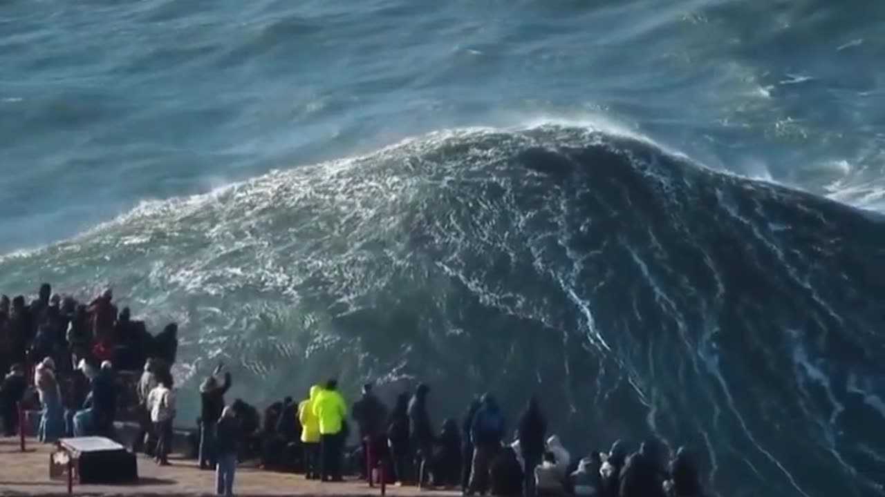 🌊💥 Monster Waves in Portugal! | FeedMyCuriosity