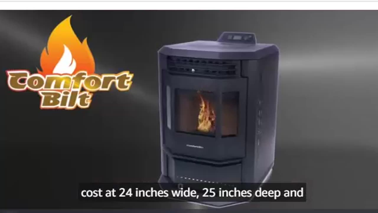 Comfortbilt Wood Pellet Stove HP22 2,800 Sq Ft.