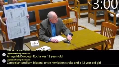 After receiving her first Covid mRNA injection, seven-year-old Cassidy Baracka