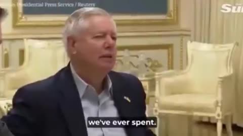US Senator Lindsey Graham said, "The Russians are dying, it's the best money