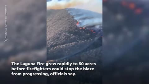 Firefighters control Laguna Fire that prompted new evacuation orders | USA TODAY 360