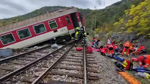 Train collision in eastern Slovakia. According to authorities, no one was killed,