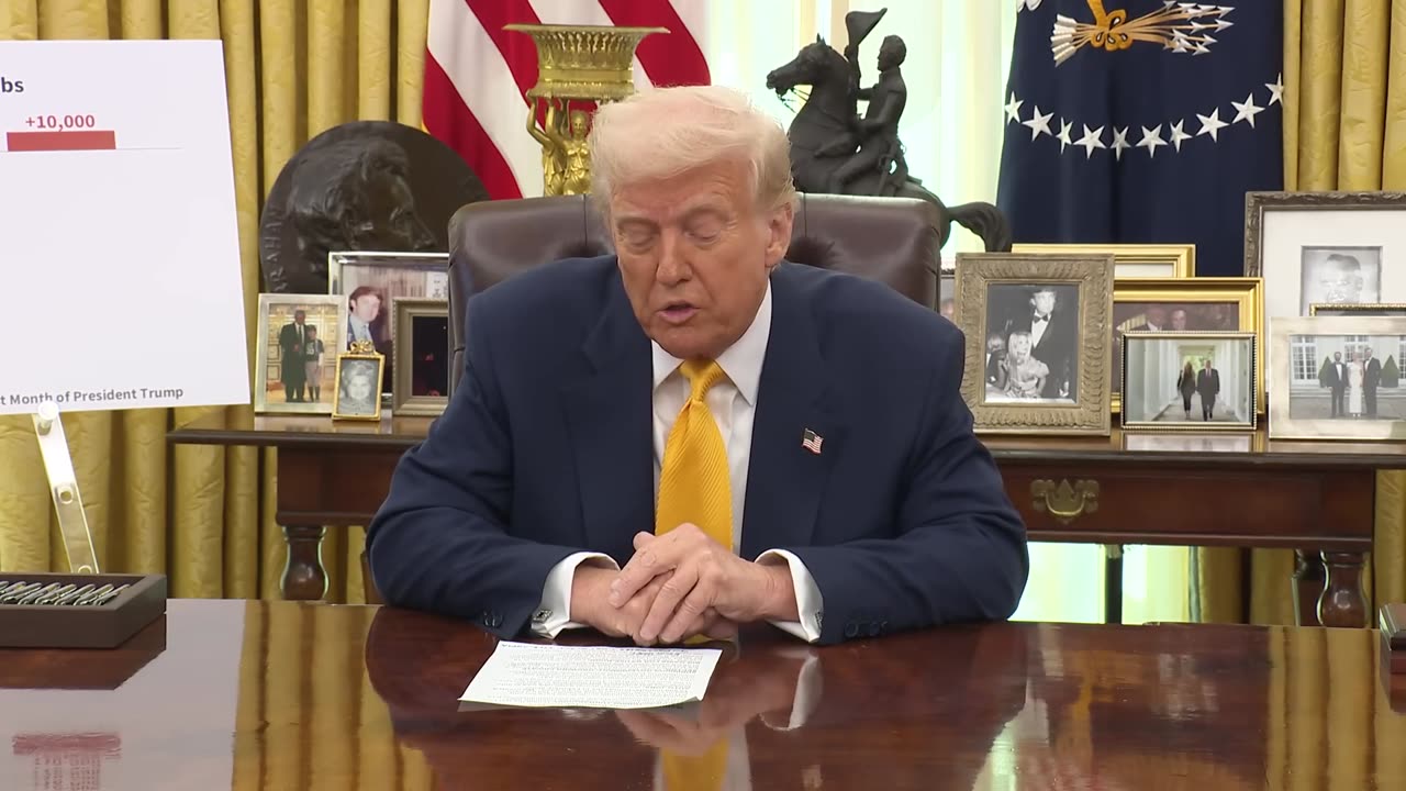 President Trump Delivers Remarks