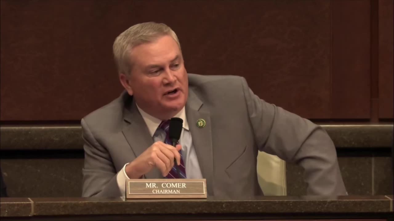 'You have failed!' Comer faces epic clash with Dem over Republican 'fraud'