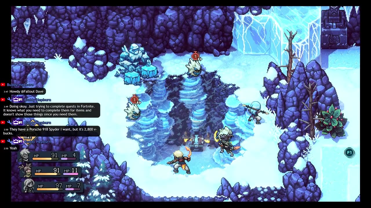Sea Of Stars Part 11 Blind Playthrough (Glacial Peak)