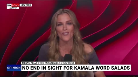 Megyn Kelly mocks ‘drunk’ Kamala Harris and her newest word salad