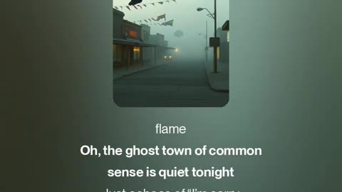 Ghost Town of Common Sense
