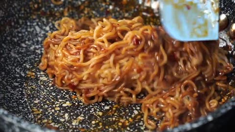 Spicy Chili Garlic Noodles Recipe | Chili Garlic Maggi Recipe