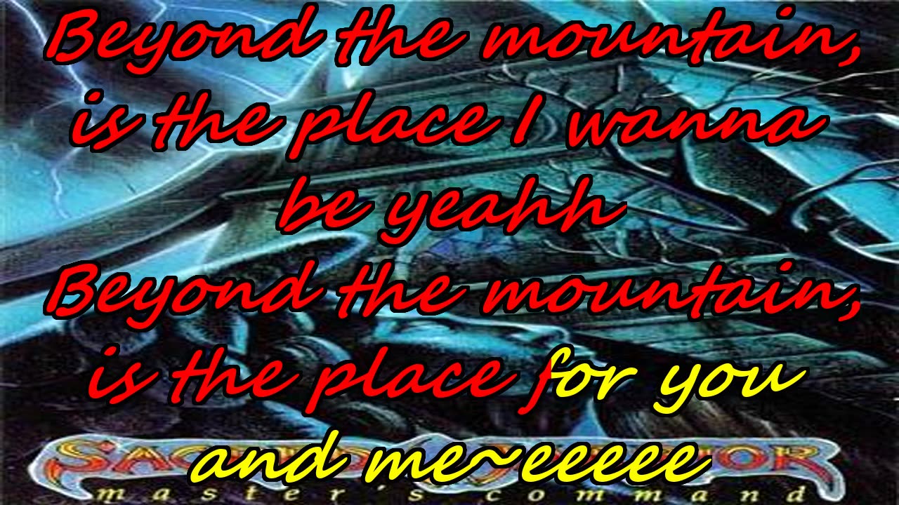 Sacred Warrior - Beyond the Mountain {is the place to karaoke}