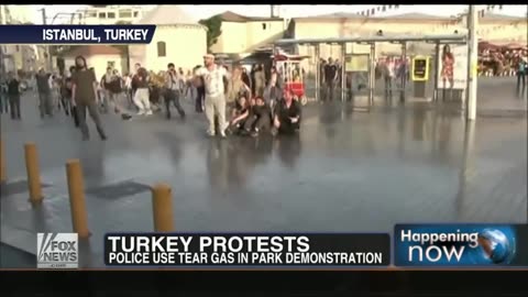 Water Cannon vs. Turkish Protesters ~ Protests in Turkey