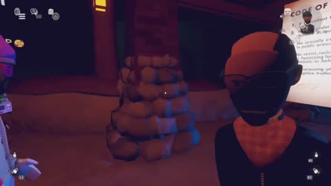 I pressed my opp on rec room