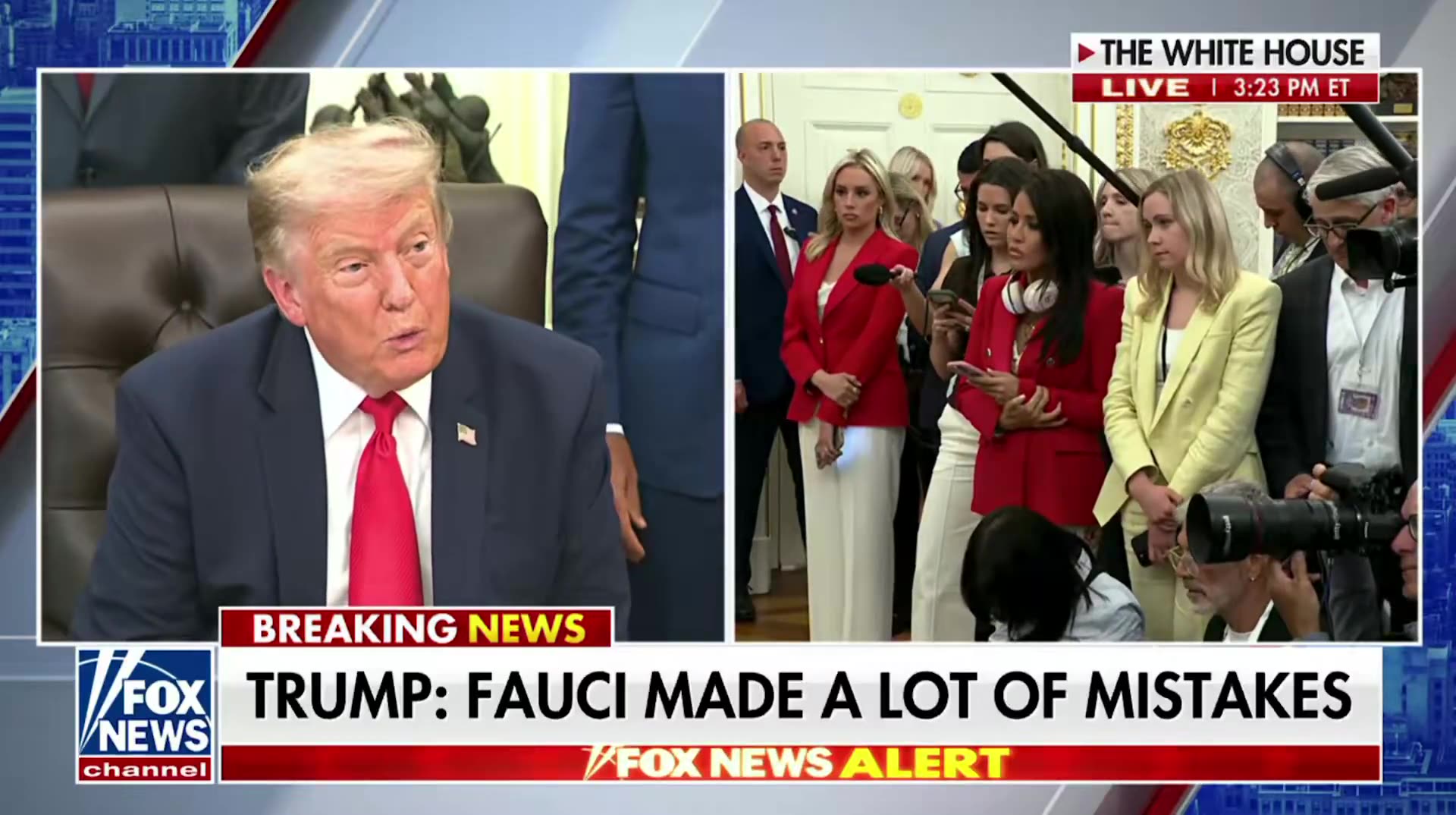Trump Says Fauci Wanted Him to Shut the Whole Country Down Instead of Leaving it to the States