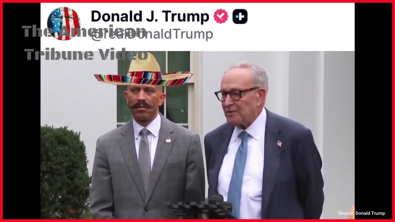 Trump Meme Of Jeffries In Sombrero Goes Viral As Leftists Melt Down Everywhere!