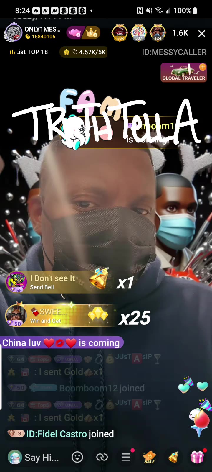 MESSY CALLER THURSDAY MORNING SHIT SHOW