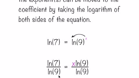 Logarithms | Using Logs to Solve Exponential Equations