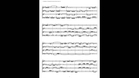 J.S. Bach - Well-Tempered Clavier: Part 2 - Fugue 11 (Woodwind Quartet)