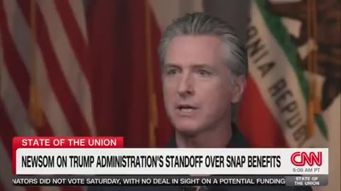 Gov. Newsom says food stamps are "central to advancing God's will."