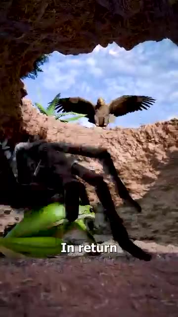 Tarantulas Keep Frogs As Pets 😮