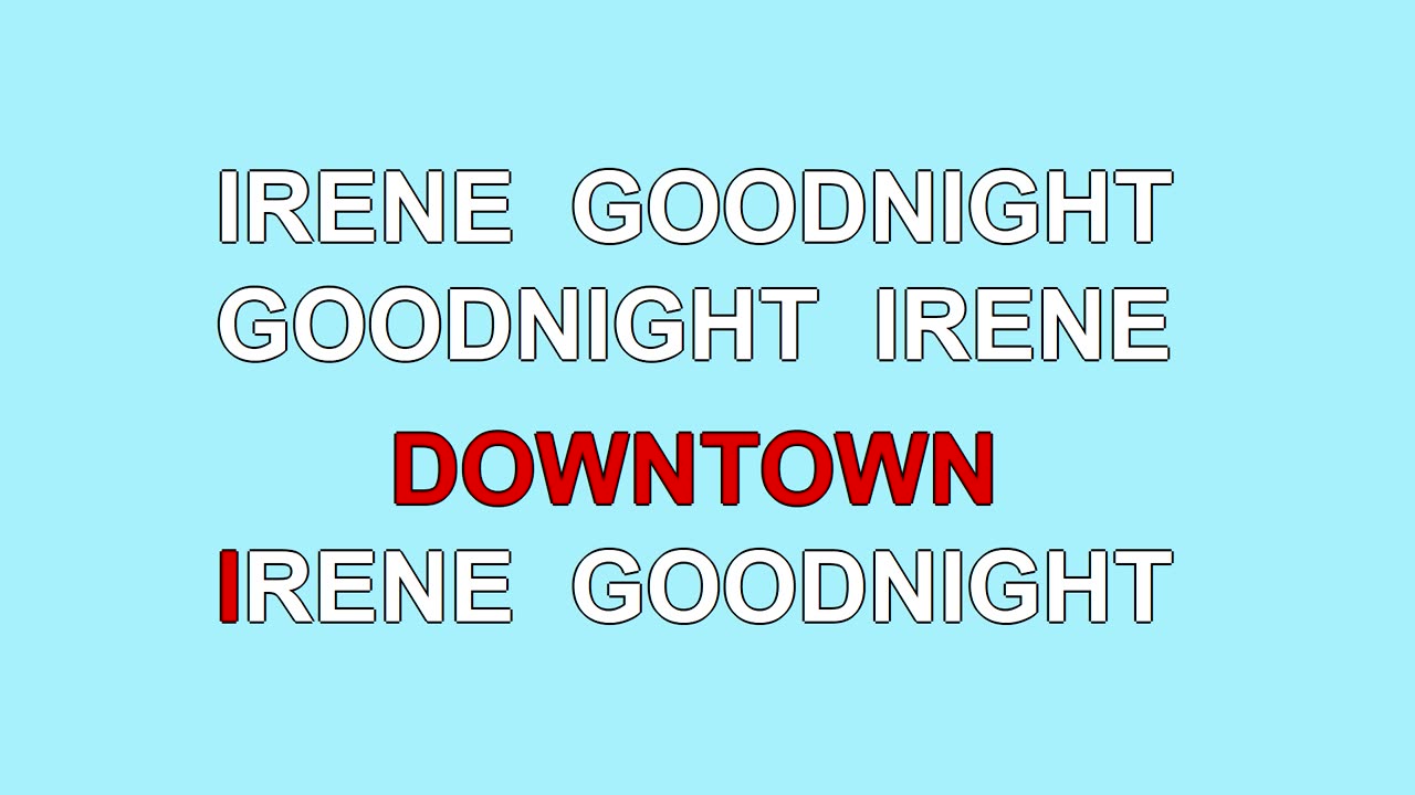 Goodnight Irene (1933)