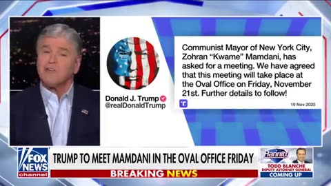 BREAKING_ Trump to meet in Oval Office with Mamdani
