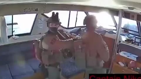 Fighters from Fleet 13 also take control of the boat Captain Nikos