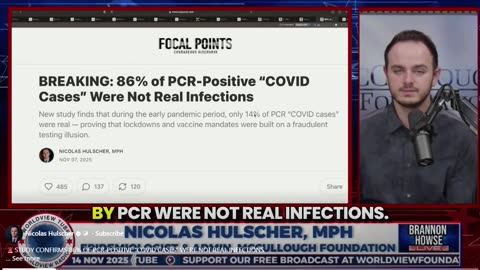 86% of PCR "Diagnosed" Covid in 2020 Due to False Positive Results | Nicolas Hulscher