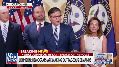 Speaker Jhonson 🚨 BREAKING NEWS 🚨 TRUMP USA NEWS -