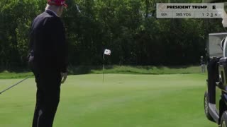 Playing Golf with President Donald Trump (My Grandpa)