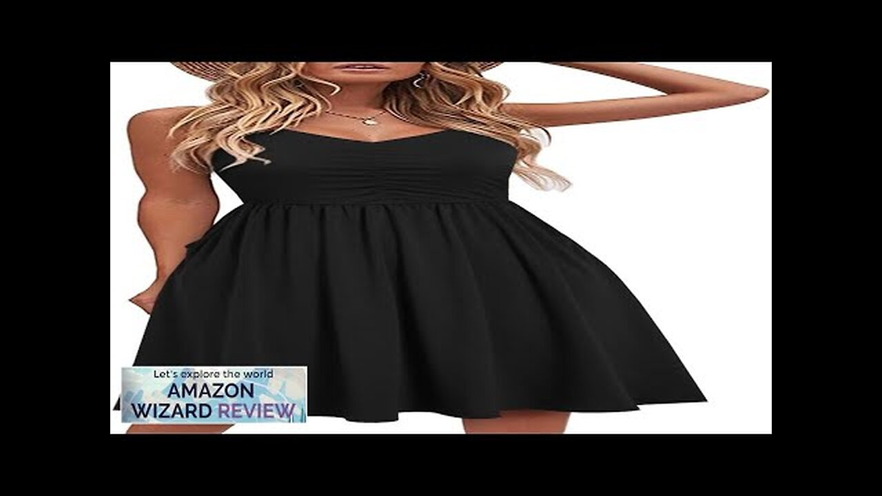 YATHON Casual Dresses for Women Sleeveless Cotton Summer Beach Dress A Line Review