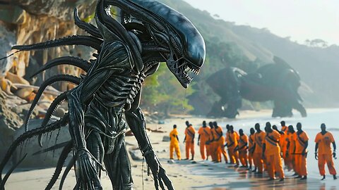 In 2179, Alien Creature Drops on a Prison Planet With The Most Dangerous Inmates