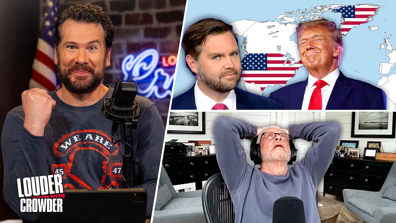 Did Ezra Klein Red Pill Jon Stewart & JD Vance Initiates Greenland Takeover