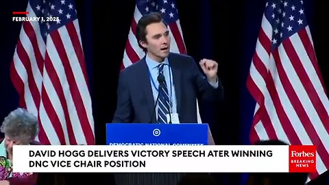 24-year old David Hogg "the CRISIS ACTOR" becomes the Democrat Vice Chair!