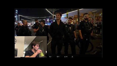 Clavicular Reacts to his Arrest Footage