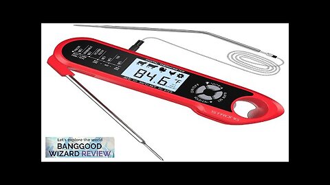 AGSIVO Dual Probes Fast Instant Read Digital Food Meat Thermometer Waterproof Review