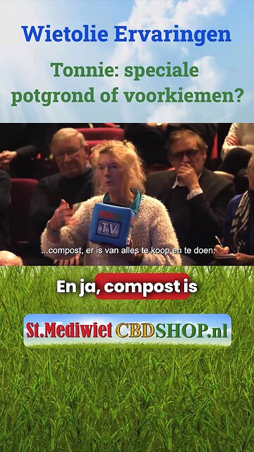 Tonnie- speciale potgrond of voorkiemen