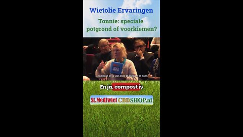 Tonnie- speciale potgrond of voorkiemen