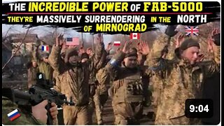 Foreign MERCS Surrendered en MASSE, right after FAB-5000 wiped out an Entire City BLOCK in MIRNOGRAD