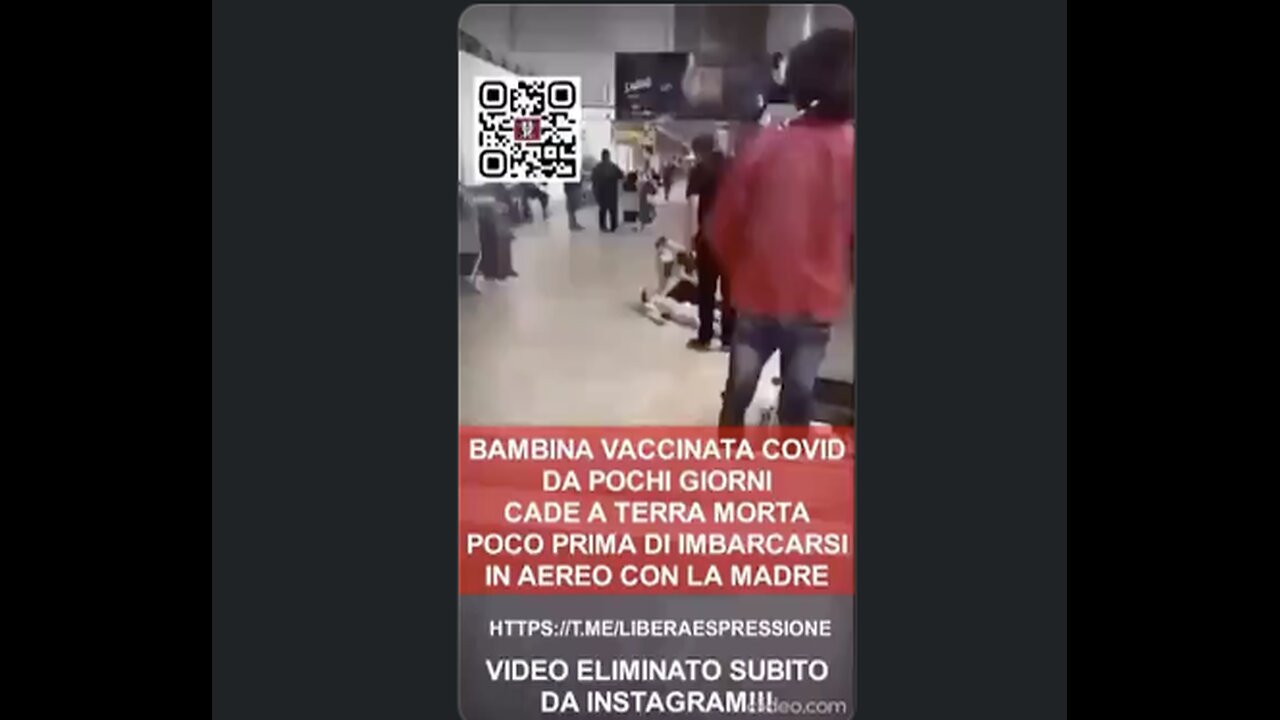 REMOVED FROM INSTAGRAM-VAXXED JUST DAYS AGO, FALLS DEAD BEFORE BOARDING A PLANE