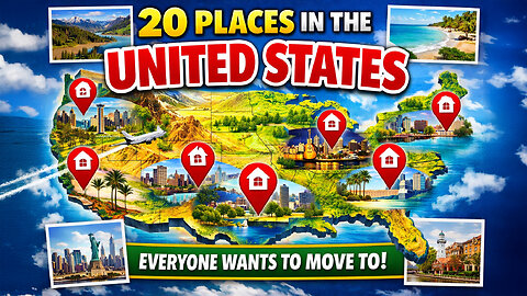 20 Places in the United States Everyone Wants to Move to