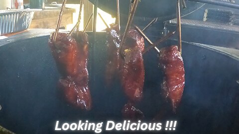 Hanging On The Country Style Ribs OK Joe's Bronco