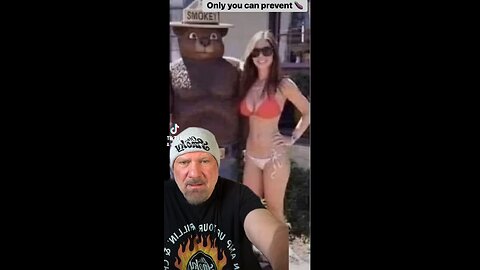 Smokey Bear is a perv!