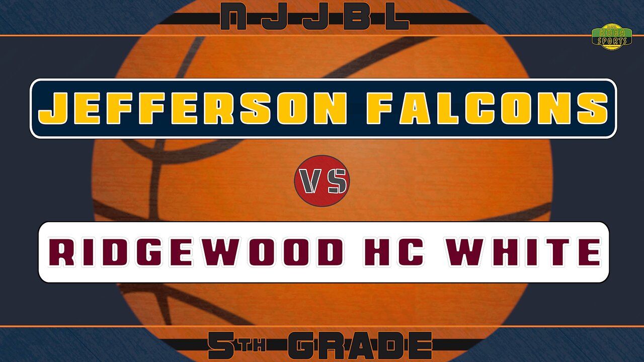 BASKETBALL | JEFFERSON FALCONS VS RHC WHITE🏀