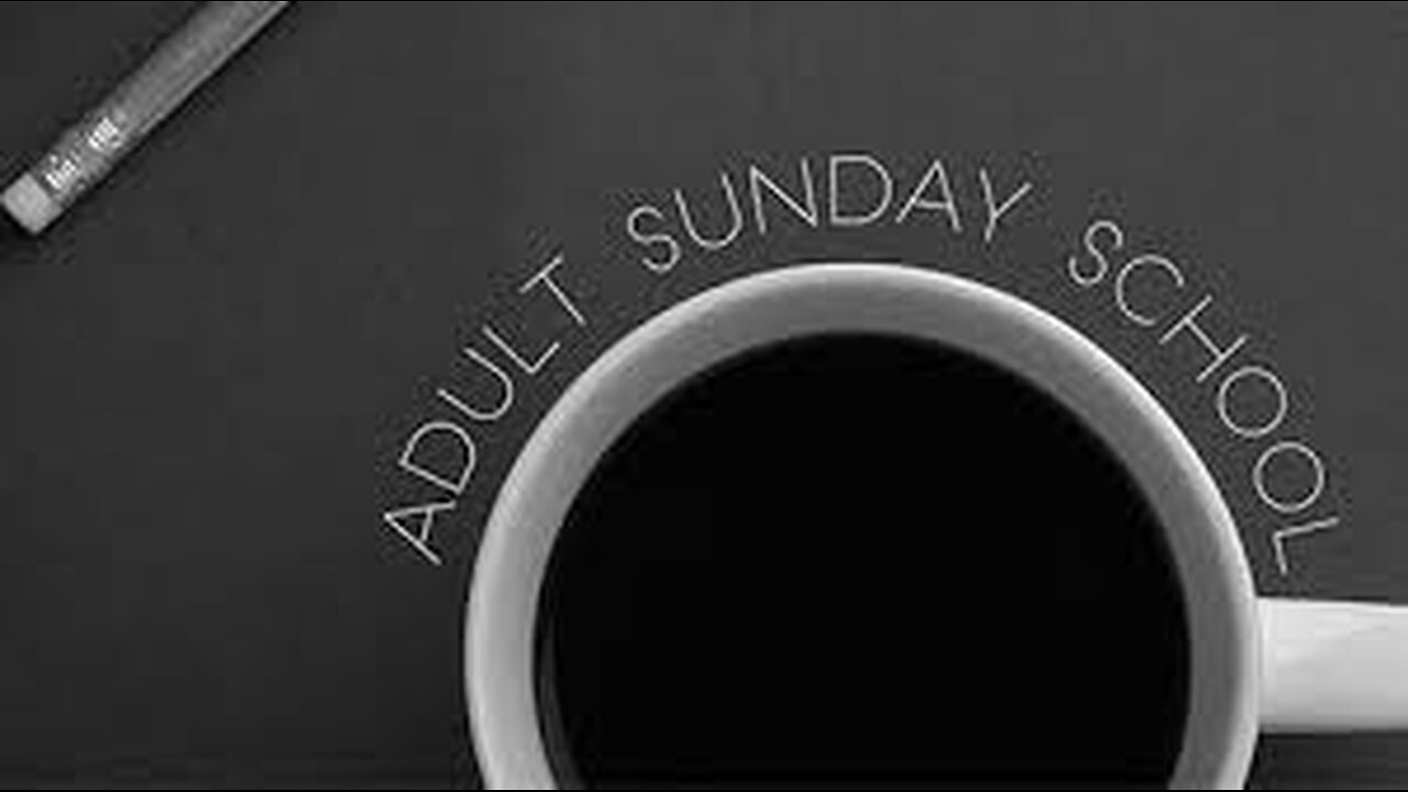 Sunday School 12-21-2025