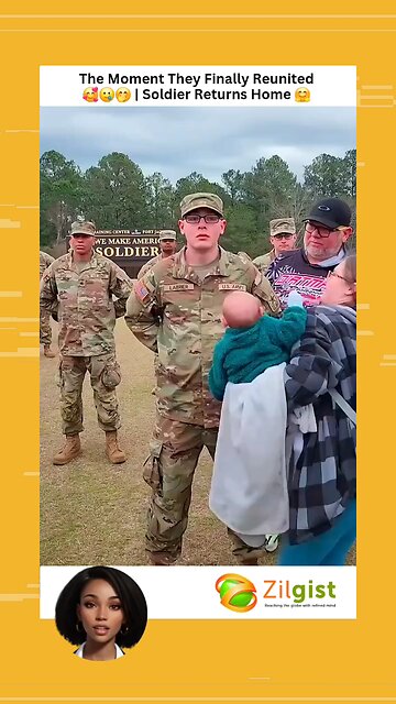 The Moment They Finally Reunited 🥰🥲🤭 | Soldier Returns Home 🤗