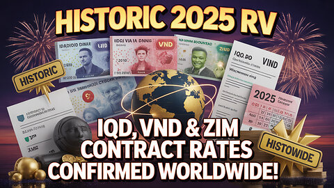 Historic 2025 RV 🎆 IQD, VND & ZIM Contract Rates Confirmed Worldwide! 💥 Today's IQD News!