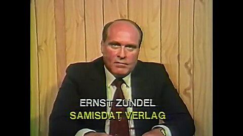 Ernst Zündel - Jugend und Eltern (1988)