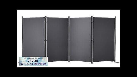 VEVOR Room Divider 5.6 ft （88×67.5inch）Room Dividers and Folding Privacy Screens (4-panel) Review