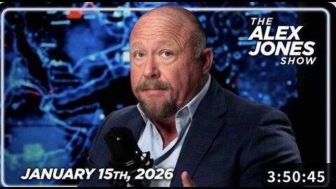 1 15 26 ALEX JONES SHOW Trump Prepares To Invoke Insurrection Act Leftist Mobs